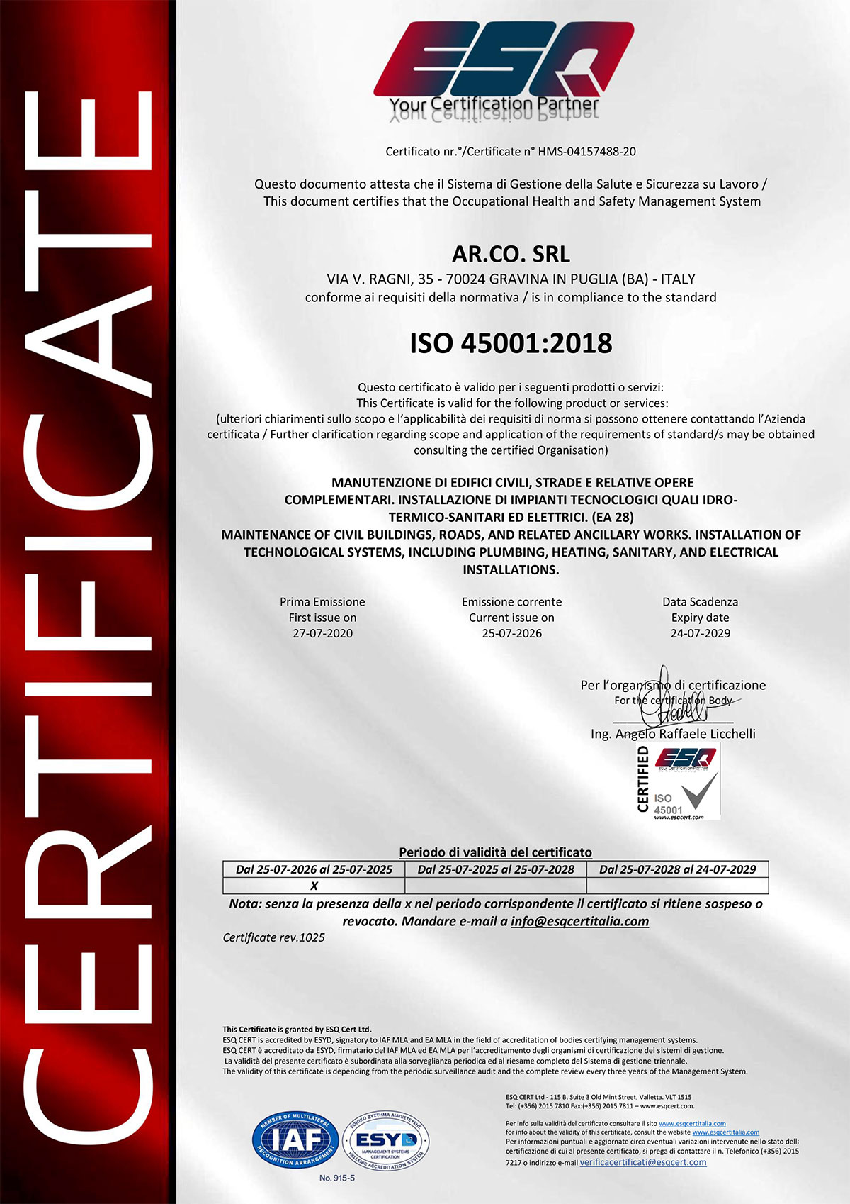 ISO 45001:2018